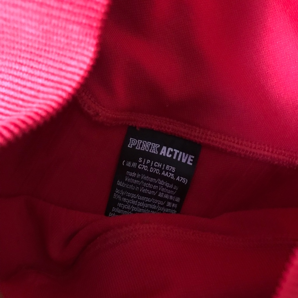 Victorias Secret PINK Bright Red Leggings - Picture 4 of 8